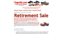 Desktop Screenshot of clogwild.com